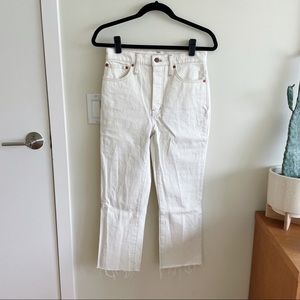 madewell slim demi boot jeans